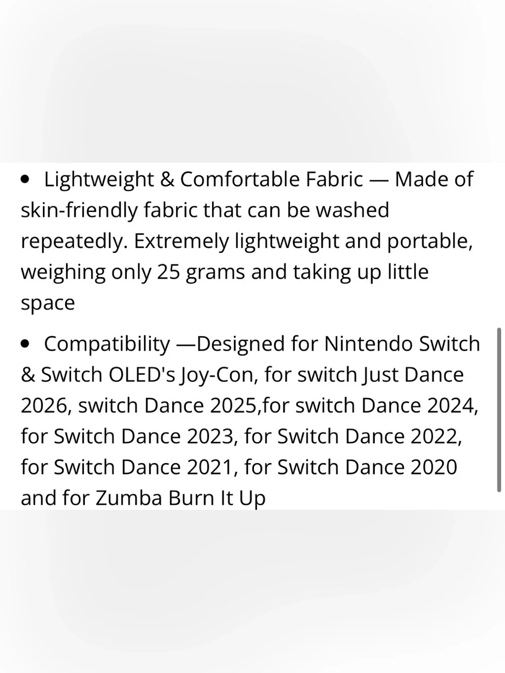 Wristbands Accessory Pack for NINTENDO SWITCH (4-Pack)